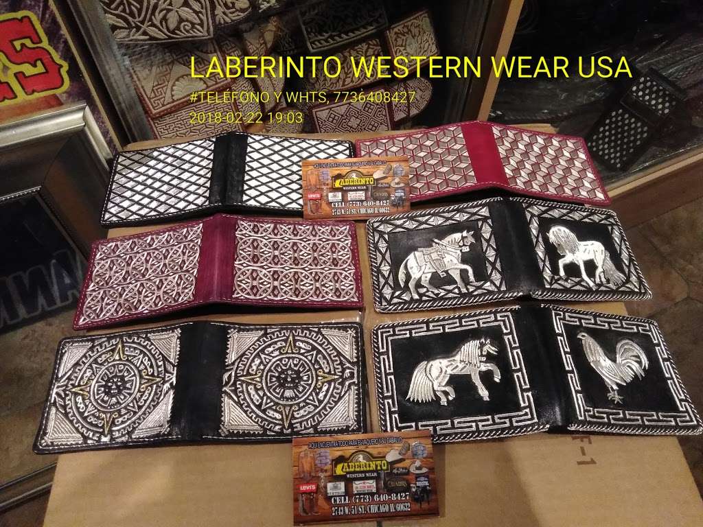 Laberinto Western Wear | 5710 S Pulaski Rd, Chicago, IL 60629, USA | Phone: (773) 640-8427