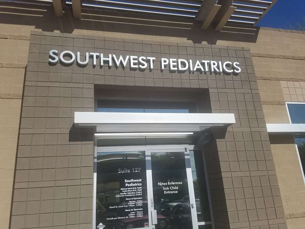 Southwest Pediatrics | 9150 W Indian School Rd Suite 127, Phoenix, AZ 85037, USA | Phone: (623) 931-3028