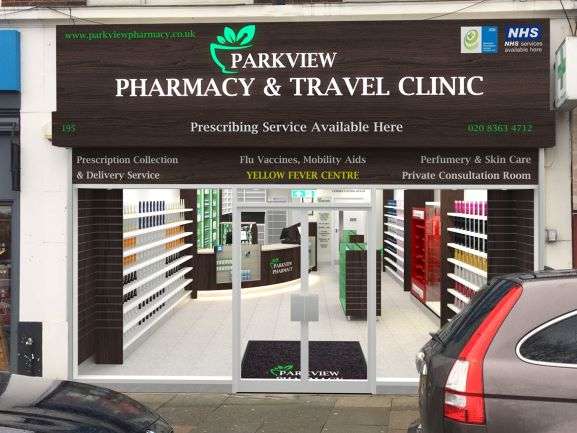 PARKVIEW PHARMACY & TRAVEL CLINIC | 195 Bramley Rd, London N14 4XA, UK | Phone: 020 8363 4712