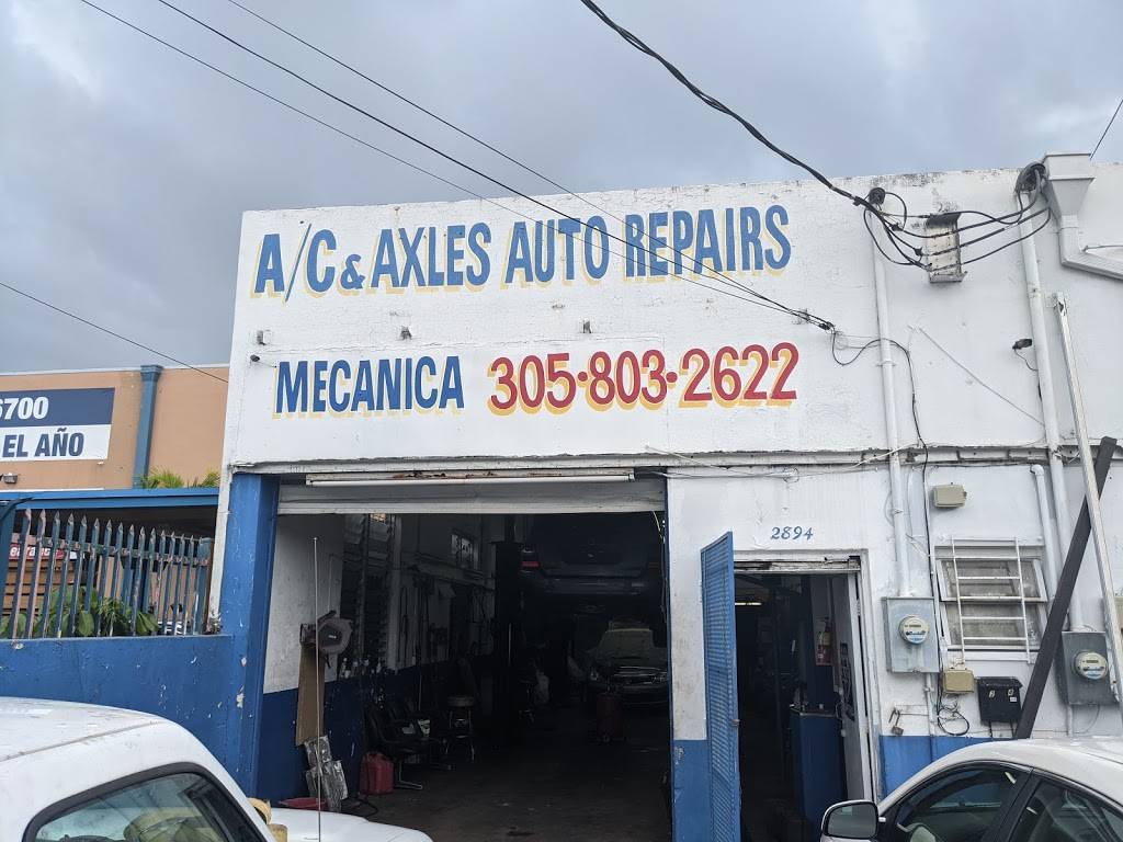 A/C & Axles Auto Repair corp | 2894 W 3rd Ct, Hialeah, FL 33010, USA | Phone: (305) 603-8312