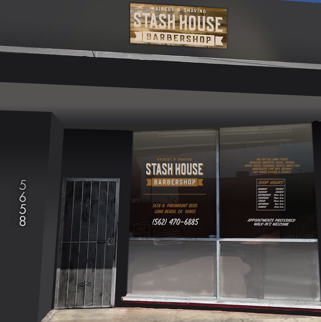 Stash House Barbershop | 5658 Paramount Blvd, Long Beach, CA 90805, USA | Phone: (562) 470-6885