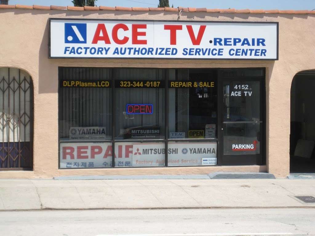 Ace TV VCR Repair | 4152 Verdugo Rd, Los Angeles, CA 90065, USA | Phone: (323) 344-0187