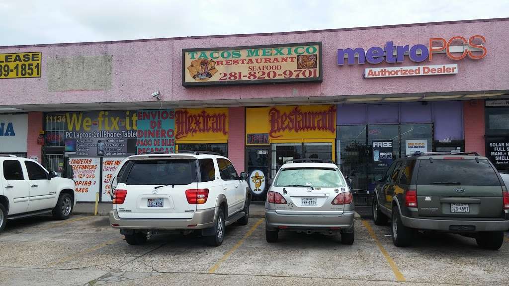 Tacos. Mexico | 11132 Airline Dr, Houston, TX 77037 | Phone: (281) 820-9701