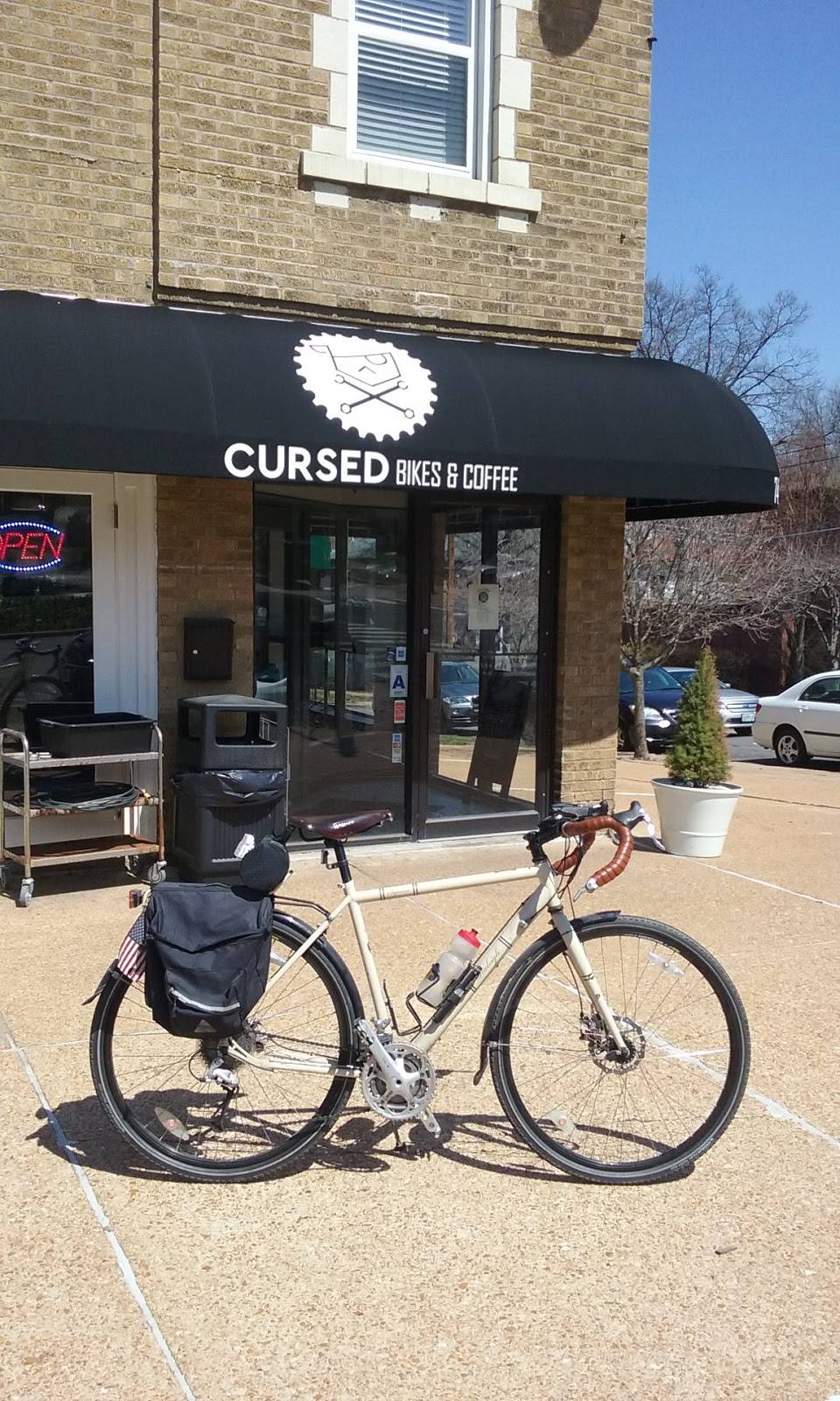 Cursed Bikes & Coffee | 7401 Pershing Ave, University City, MO 63130, USA | Phone: (314) 601-3136