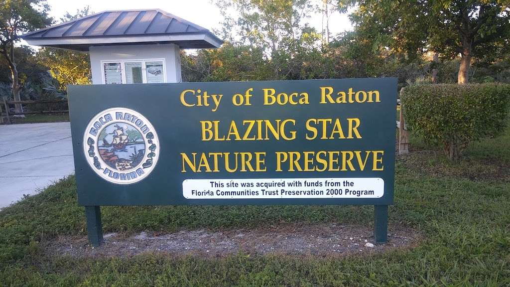 Blazing Star Preserve | 1751 W Camino Real, Boca Raton, FL 33486, USA | Phone: (561) 338-1473