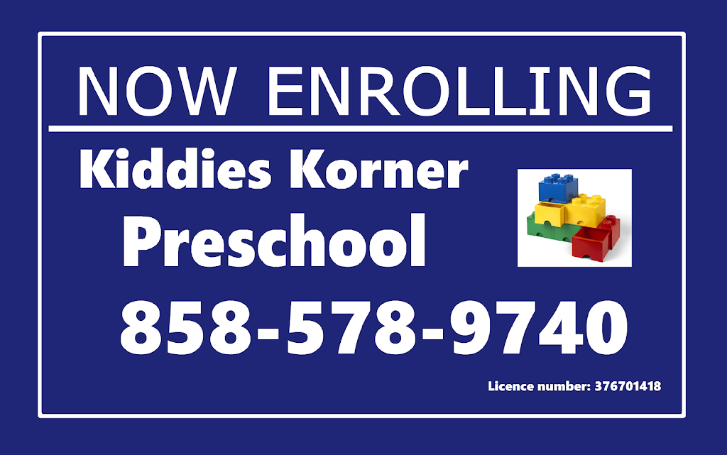 Kiddies Korner Preschool | 8748 Gold Coast Dr, San Diego, CA 92126 | Phone: (858) 578-9740