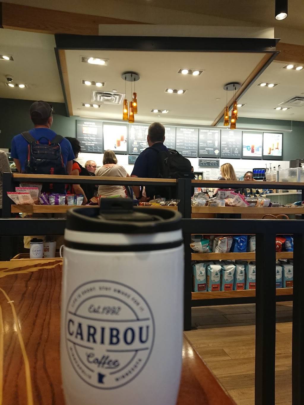 Caribou Coffee | 4300 Glumack Drive F Concourse - F-2139, St Paul, MN 55111, USA | Phone: (612) 727-1750