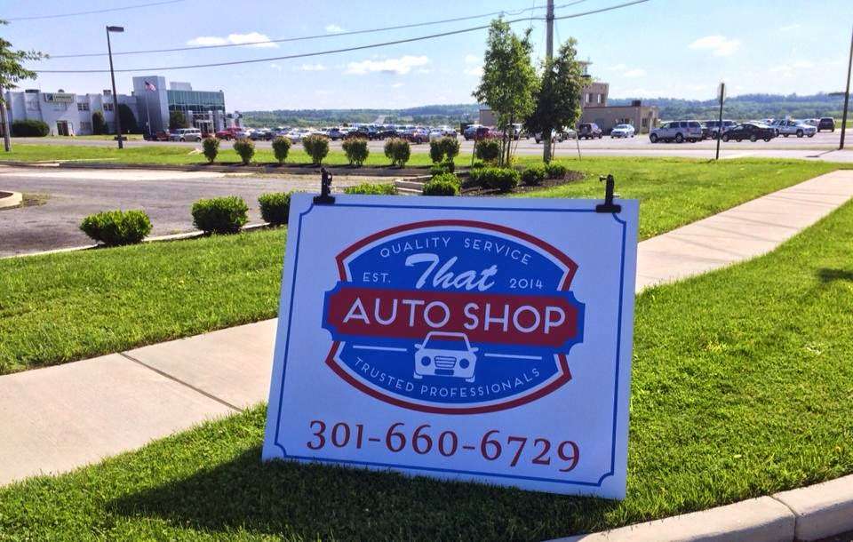 That Auto Shop | 1341 Hughes Ford Rd #13, Frederick, MD 21701, USA | Phone: (301) 660-6729