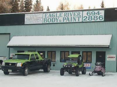 Eagle River Body & Paint | 16924 Snowmobile Ln, Eagle River, AK 99577, USA | Phone: (907) 694-2886