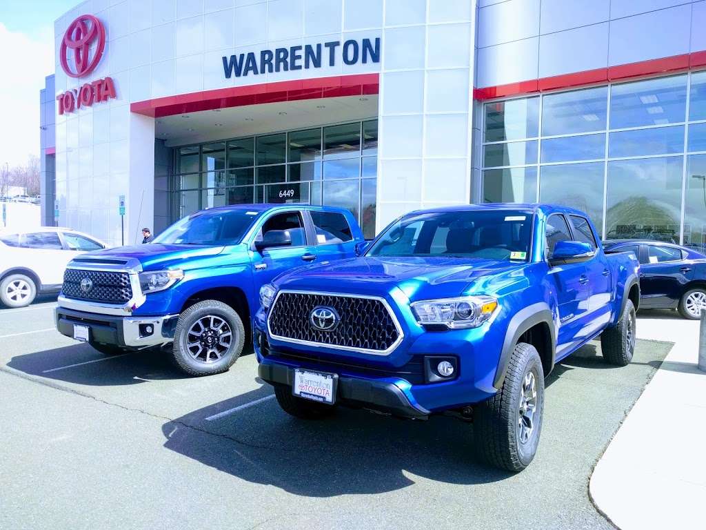 Warrenton Toyota | 6449 Lee Hwy, Warrenton, VA 20187, USA | Phone: (540) 878-4100