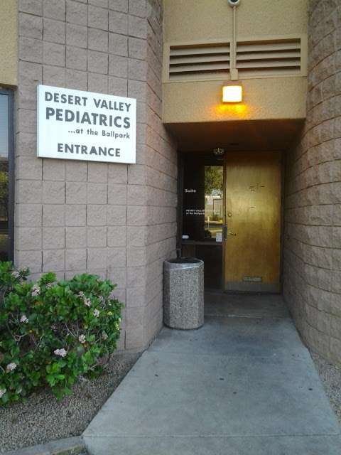 Desert Valley Pediatrics, Ballpark Office | 3802 N 53rd Ave # 160, Phoenix, AZ 85031, USA | Phone: (623) 877-7337
