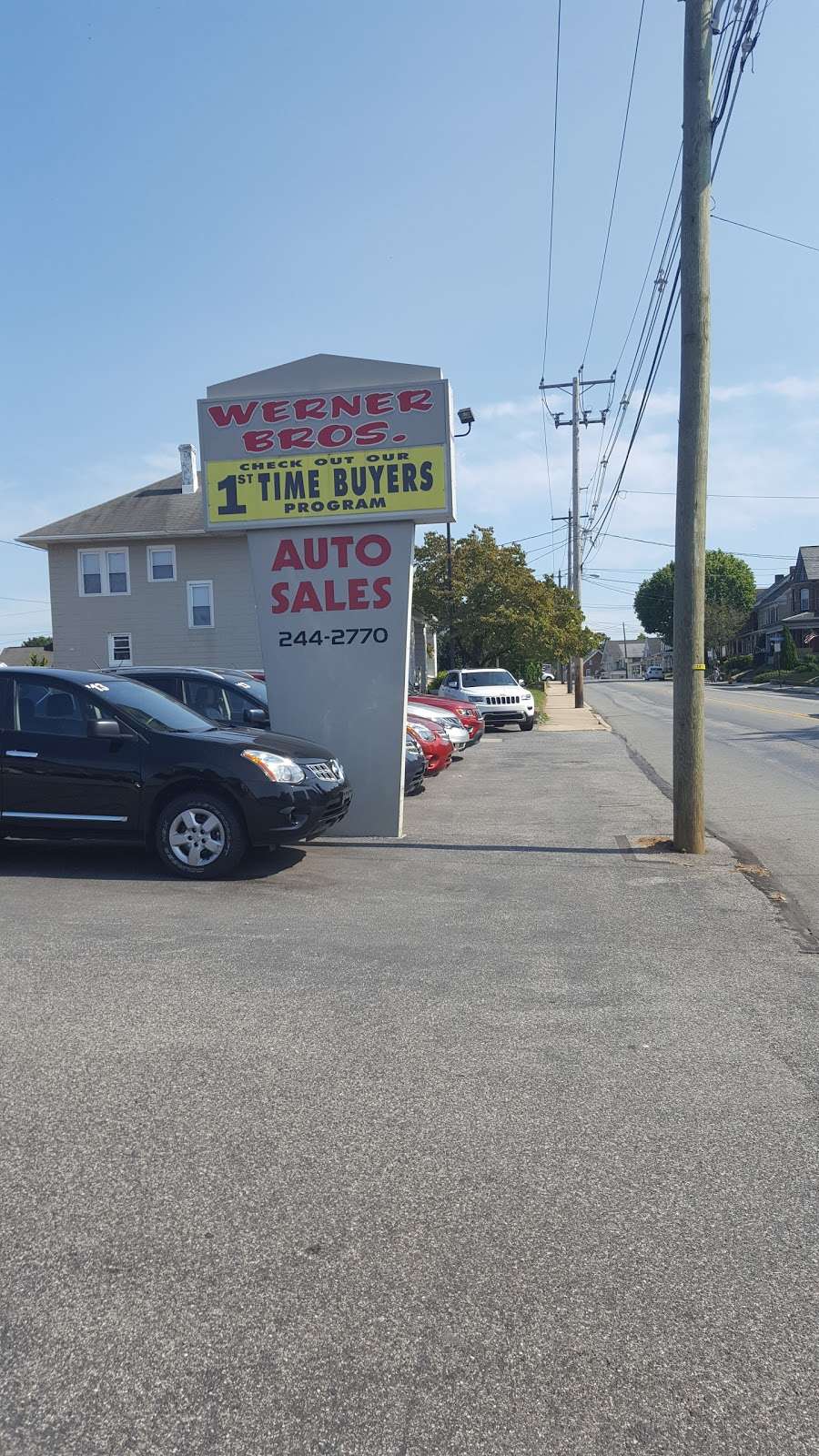 Werner Bros. Auto Sales | 443 W Main St, Dallastown, PA 17313, USA | Phone: (717) 244-2770