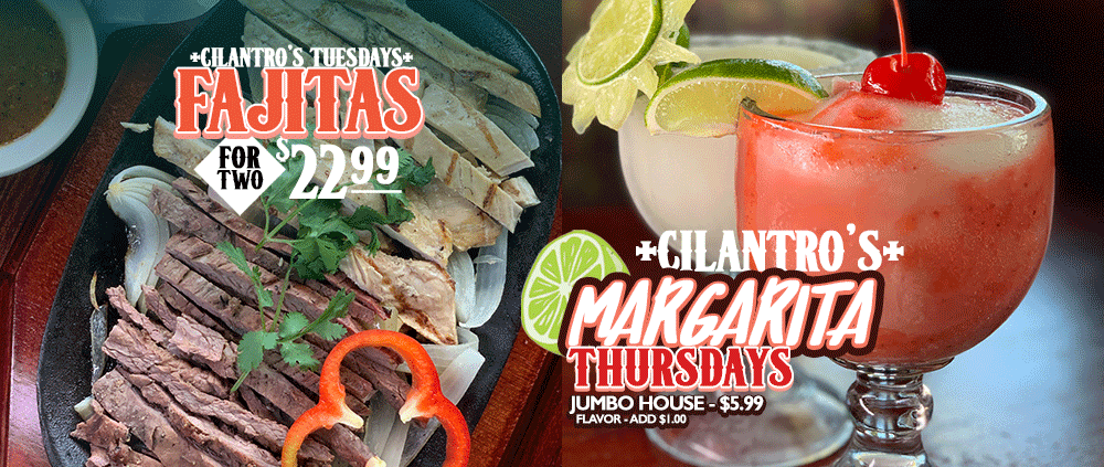 Cilantro’s Mexican Grill | 10 Cypress Creek Pkwy, Houston, TX 77090, USA | Phone: (281) 580-0082