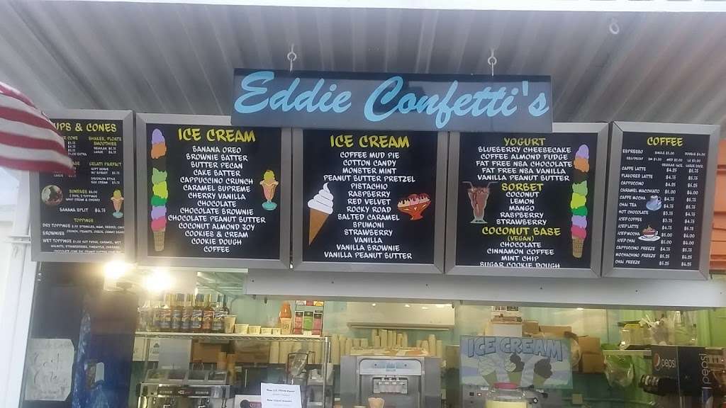 Eddie Confettis Ice Cream | 1200 Ocean Ave, Asbury Park, NJ 07712, USA | Phone: (732) 684-1027