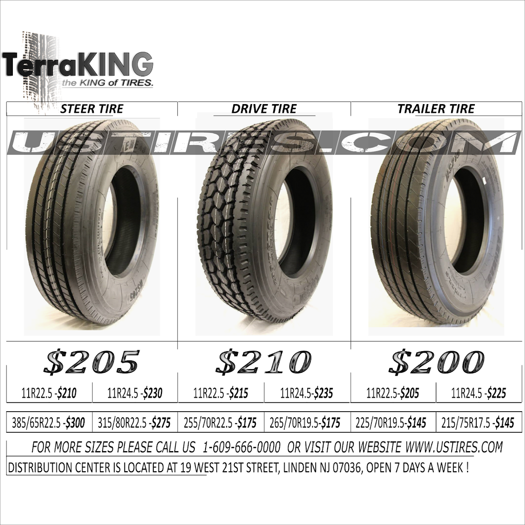 Triangle Commercial Truck Tires Distribution Center | 19 W 21st St, Linden, NJ 07036, USA | Phone: (609) 666-0000