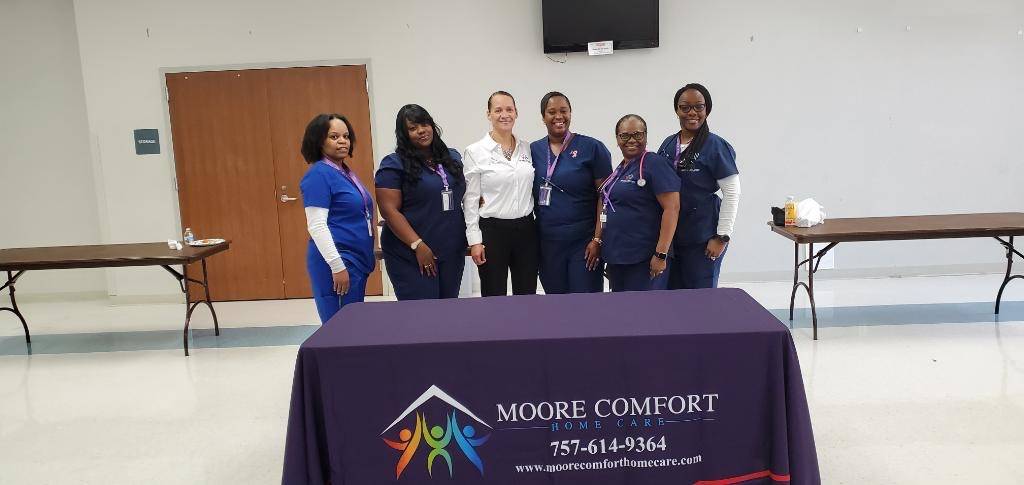 Moore Comfort Home Care | 4240 Portsmouth Blvd, Chesapeake, VA 23321 | Phone: (757) 614-9364