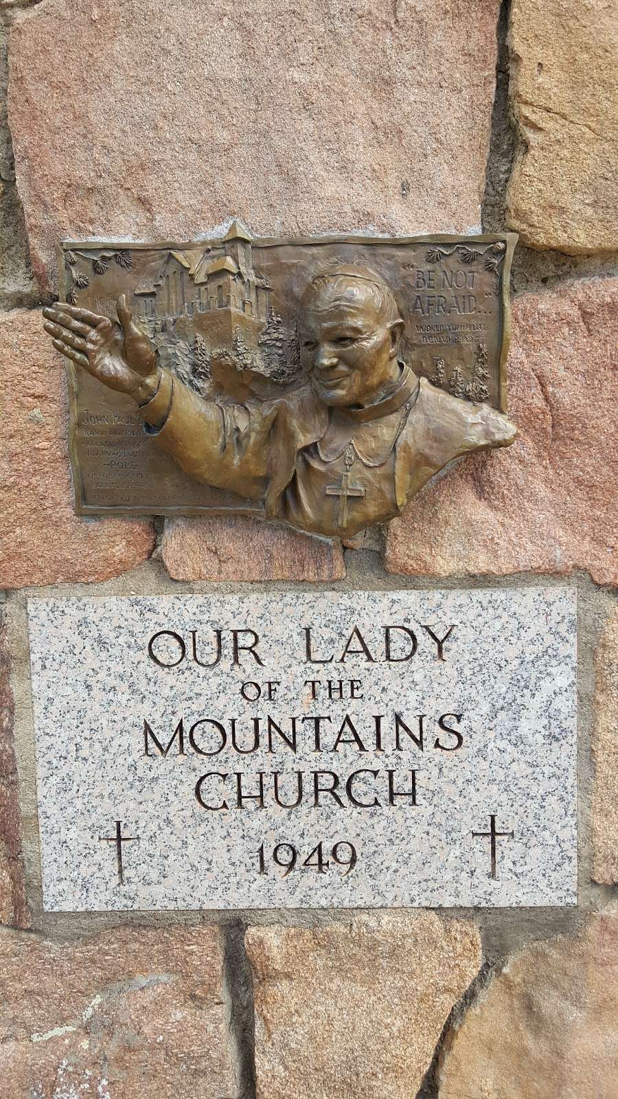 Our Lady of the Mountains Catholic Church | 920 Big Thompson Ave, Estes Park, CO 80517, USA | Phone: (970) 586-8111