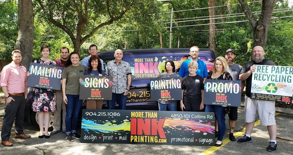 More Than Ink Printing | 4850-101 Collins Rd, Jacksonville, FL 32244, USA | Phone: (904) 215-1086