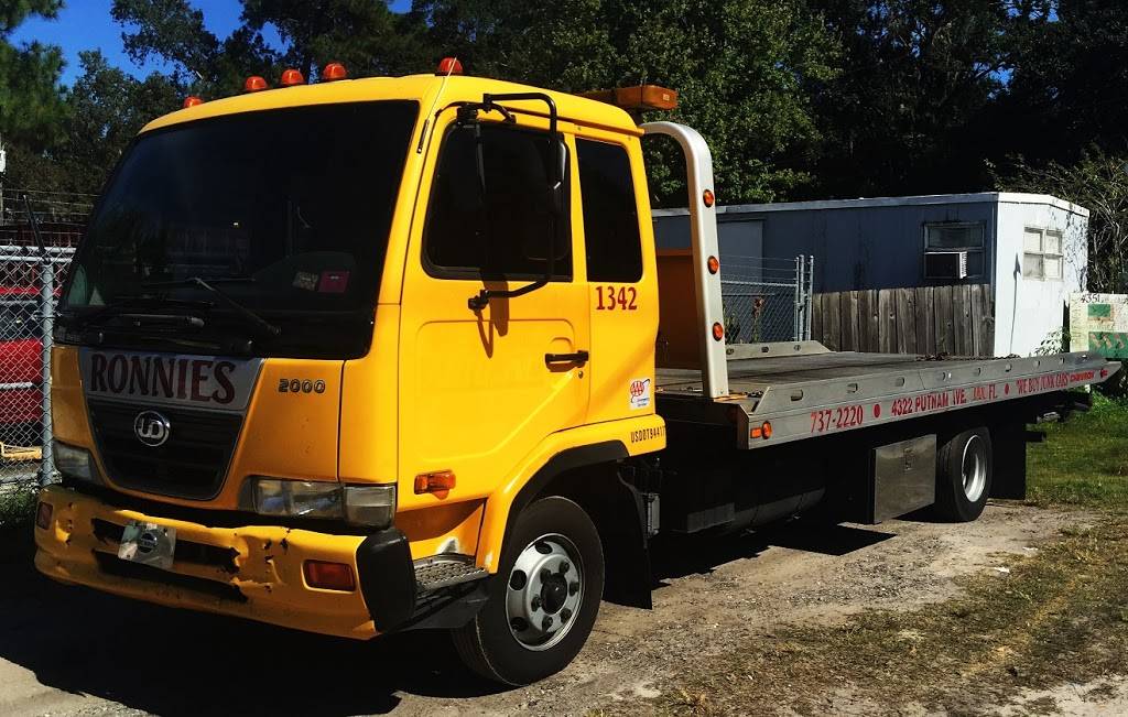 Ronnies Towing | 4343 Putnam Ave, Jacksonville, FL 32207, USA | Phone: (904) 737-2220