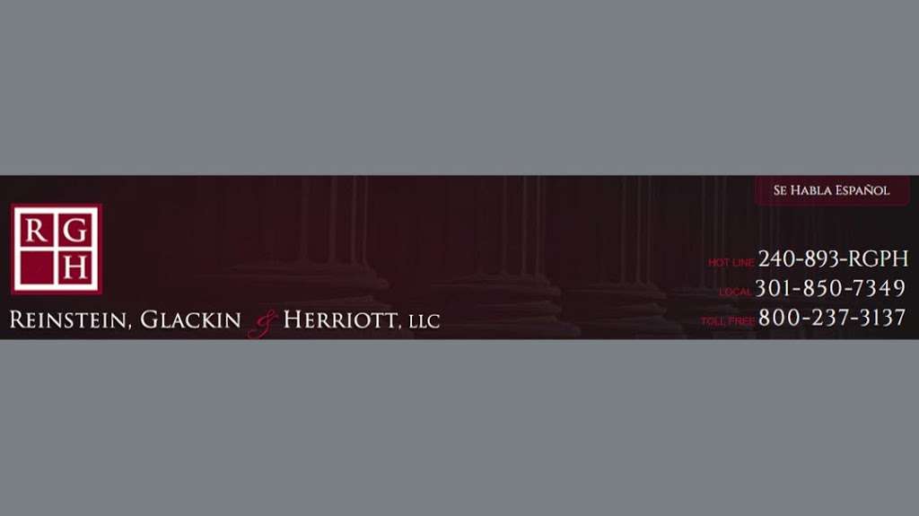 Reinstein, Glackin & Herriott, LLC | 17251 Melford Blvd #108, Bowie, MD 20715, USA | Phone: (301) 383-1525