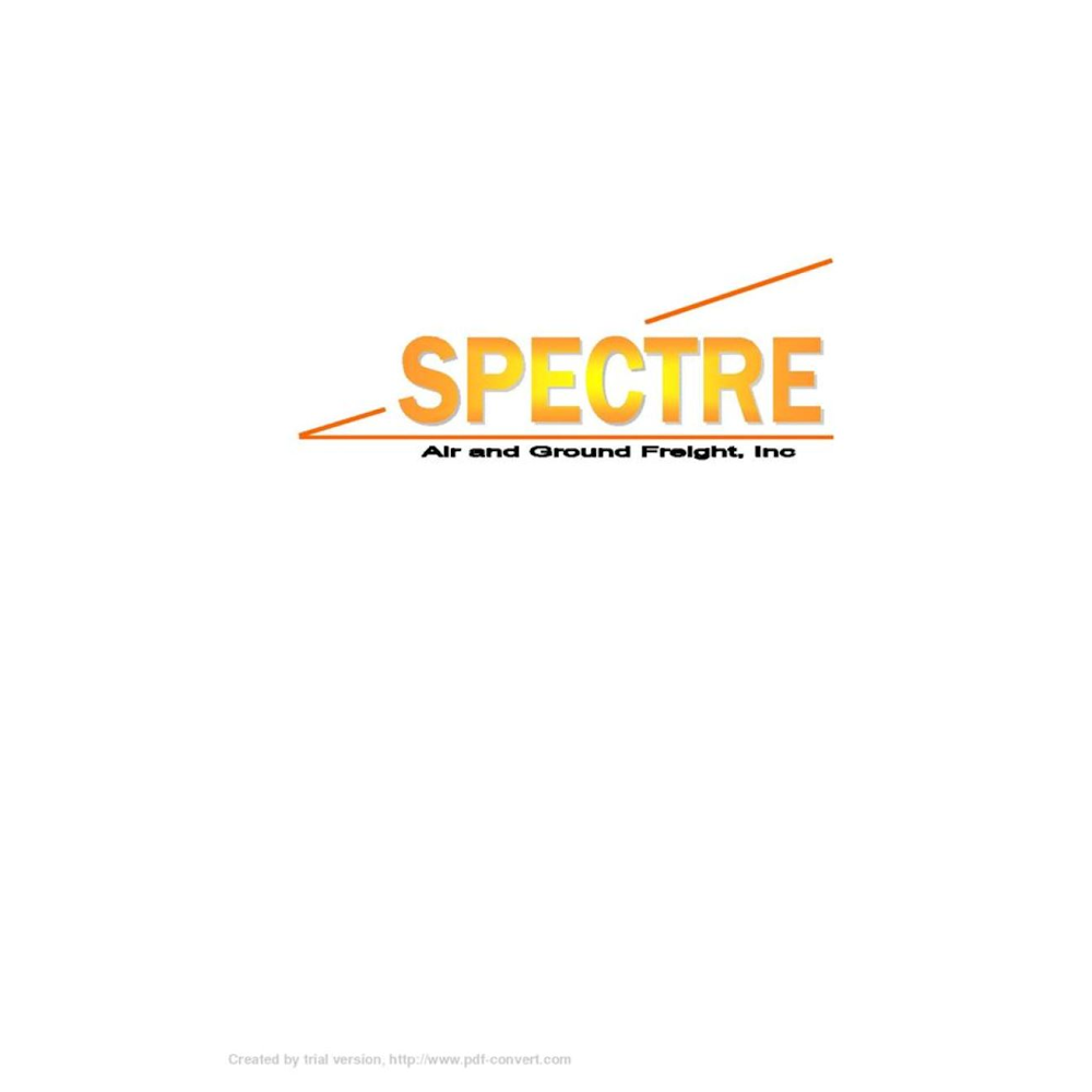 Spectre Air & Ground Freight | 2330 Vía Del Robles, Fallbrook, CA 92028, USA | Phone: (760) 728-5580