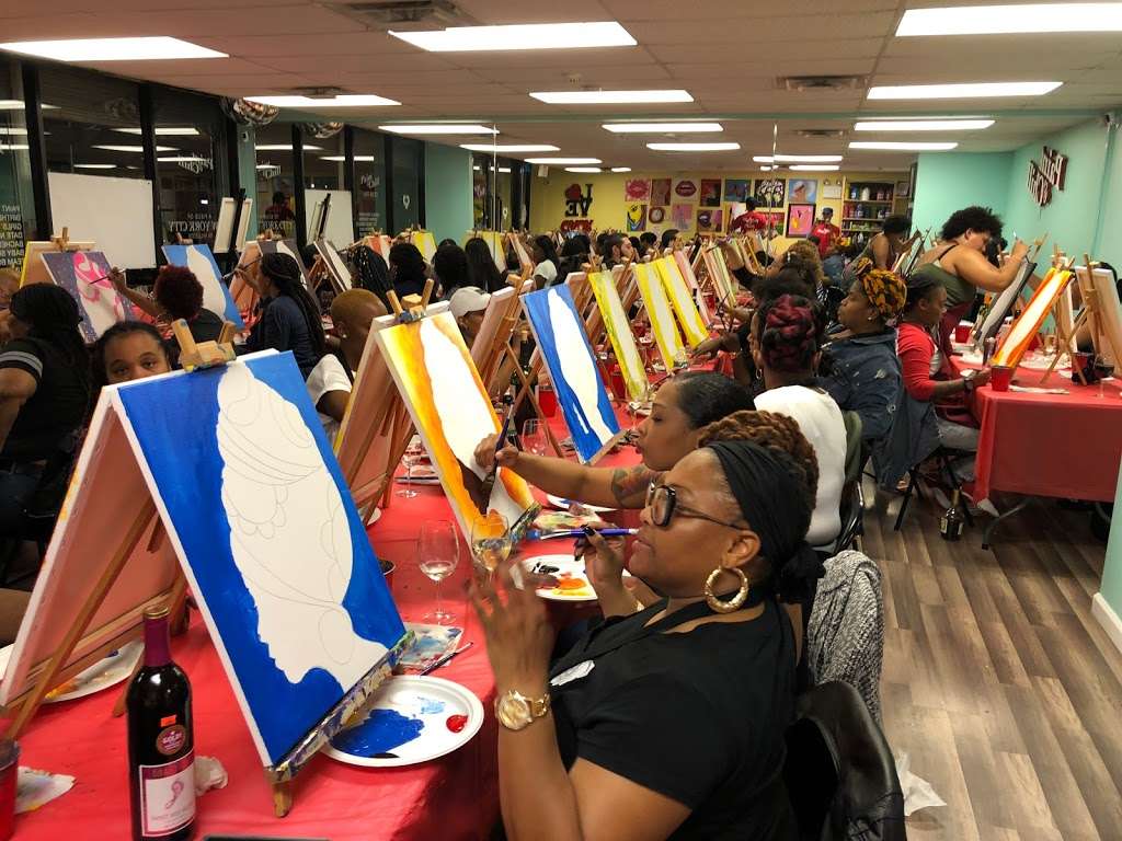 Paint & Chill | 1552 Summit Ave, Hillside, NJ 07205, USA | Phone: (917) 740-2306