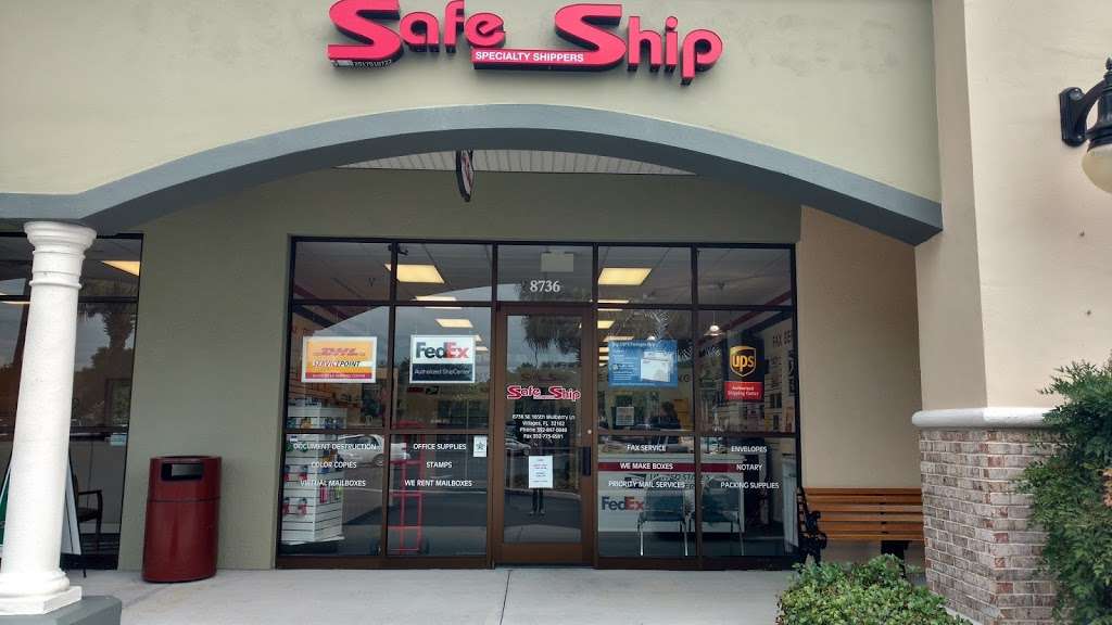 Safe Ship | 8736 SE 165th Mulberry Ln, The Villages, FL 32162, USA | Phone: (352) 847-0848