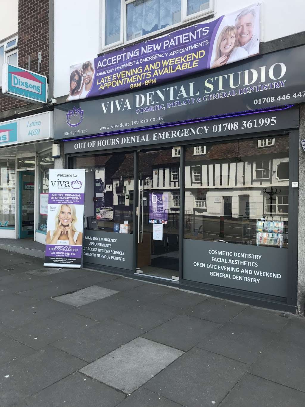 Viva Dental Studio | 186 High St, Hornchurch RM12 6QP, UK | Phone: 01708 446447