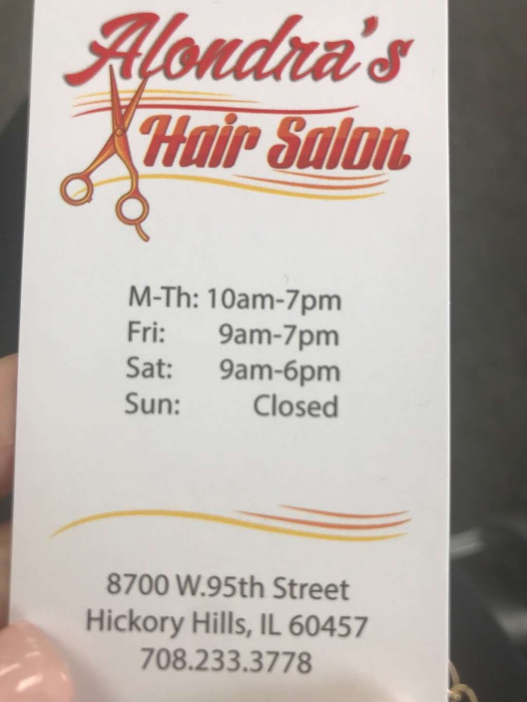 Alondras Hair Salon | 8700 95th St, Hickory Hills, IL 60457, USA | Phone: (708) 233-3778
