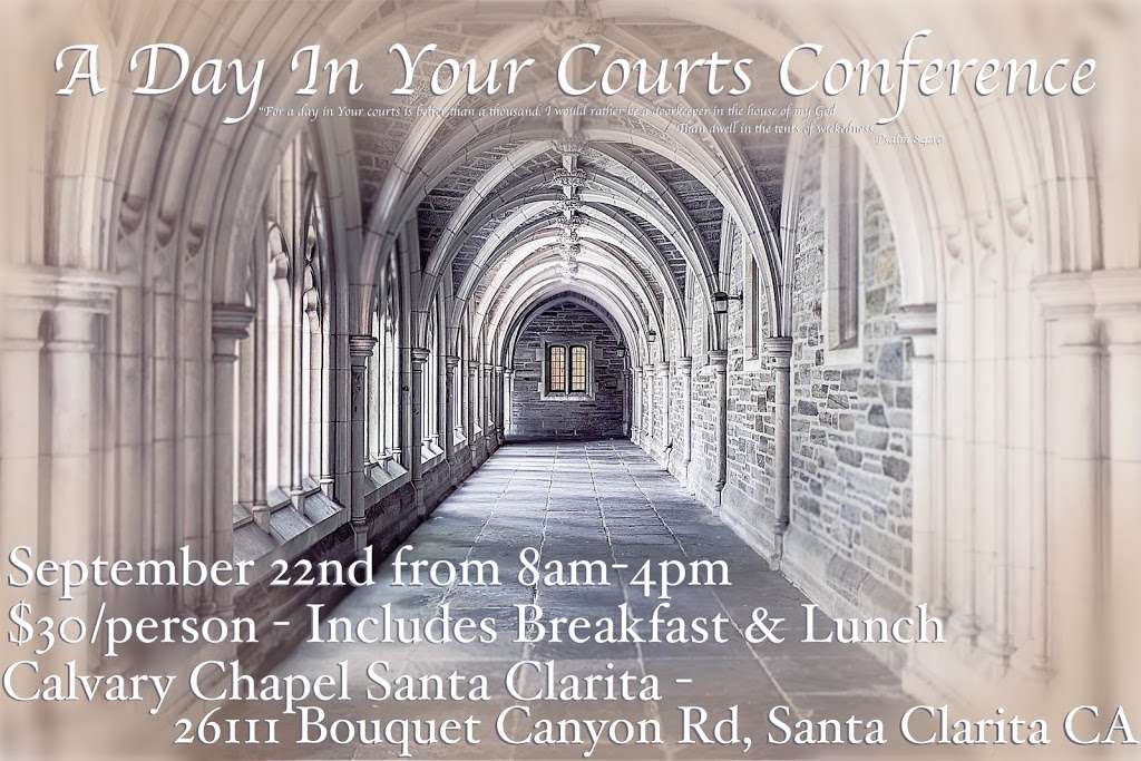 Calvary Chapel Santa Clarita | 26111 Bouquet Canyon Rd, Santa Clarita, CA 91350, USA | Phone: (661) 513-9918