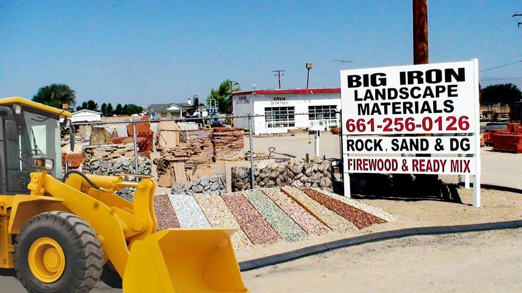 Big Iron Landscape Materials | 1943 Sierra Hwy, Rosamond, CA 93560, USA | Phone: (661) 256-0126