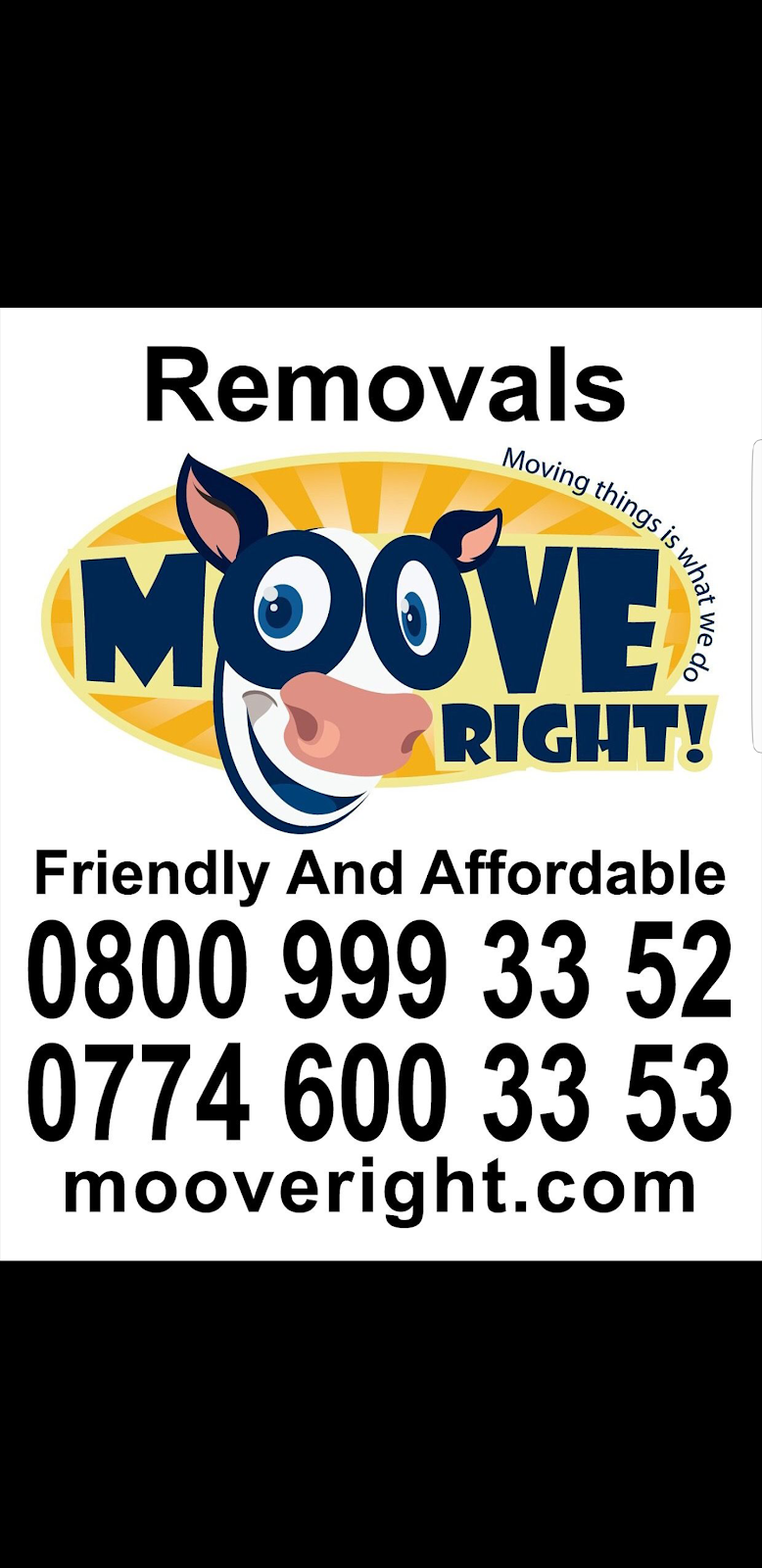 Man With A Van - Moove Right! | 22 Foxton Rd, Hoddesdon EN11 8RX, UK | Phone: 0800 999 3352