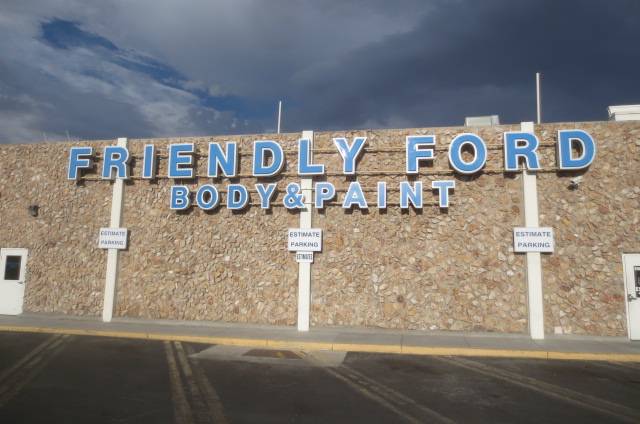 Friendly Ford Body Shop | 1650 N Decatur Blvd, Las Vegas, NV 89108, USA | Phone: (888) 896-9768