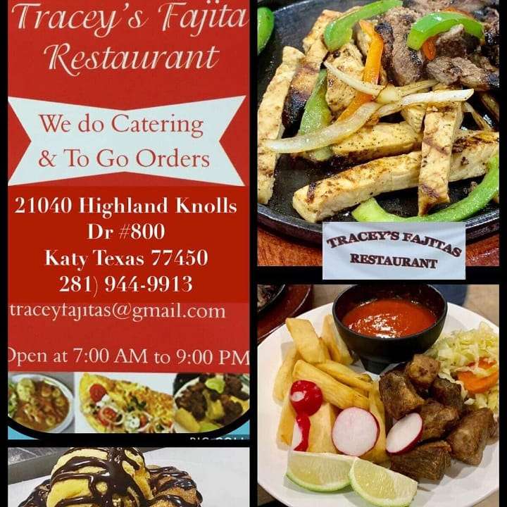 Traceys Fajita Restaurant | 21040 Highland Knolls Dr, Katy, TX 77450, USA | Phone: (281) 944-9913