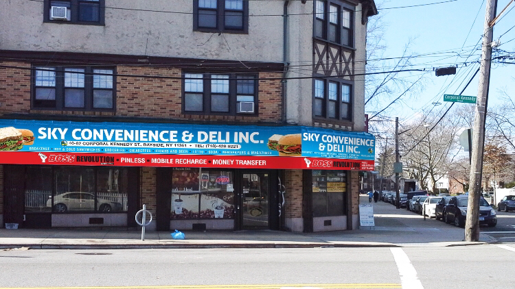 SKY CONVENIENCE & DELI | 40-02 Corporal Kennedy St, Bayside, NY 11361, USA | Phone: (718) 423-8221