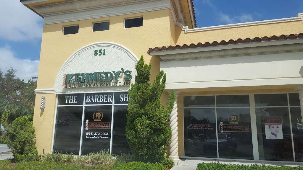 Kennedys All-American Barber Club | 851 SE 6th Ave #101, Delray Beach, FL 33483, USA | Phone: (561) 220-2142