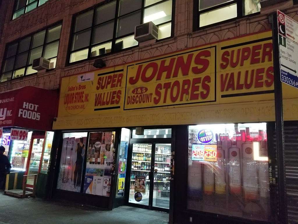 Johns Bros Liquor Store, Inc. | 1718 Church Ave, Brooklyn, NY 11226, USA | Phone: (718) 287-3000