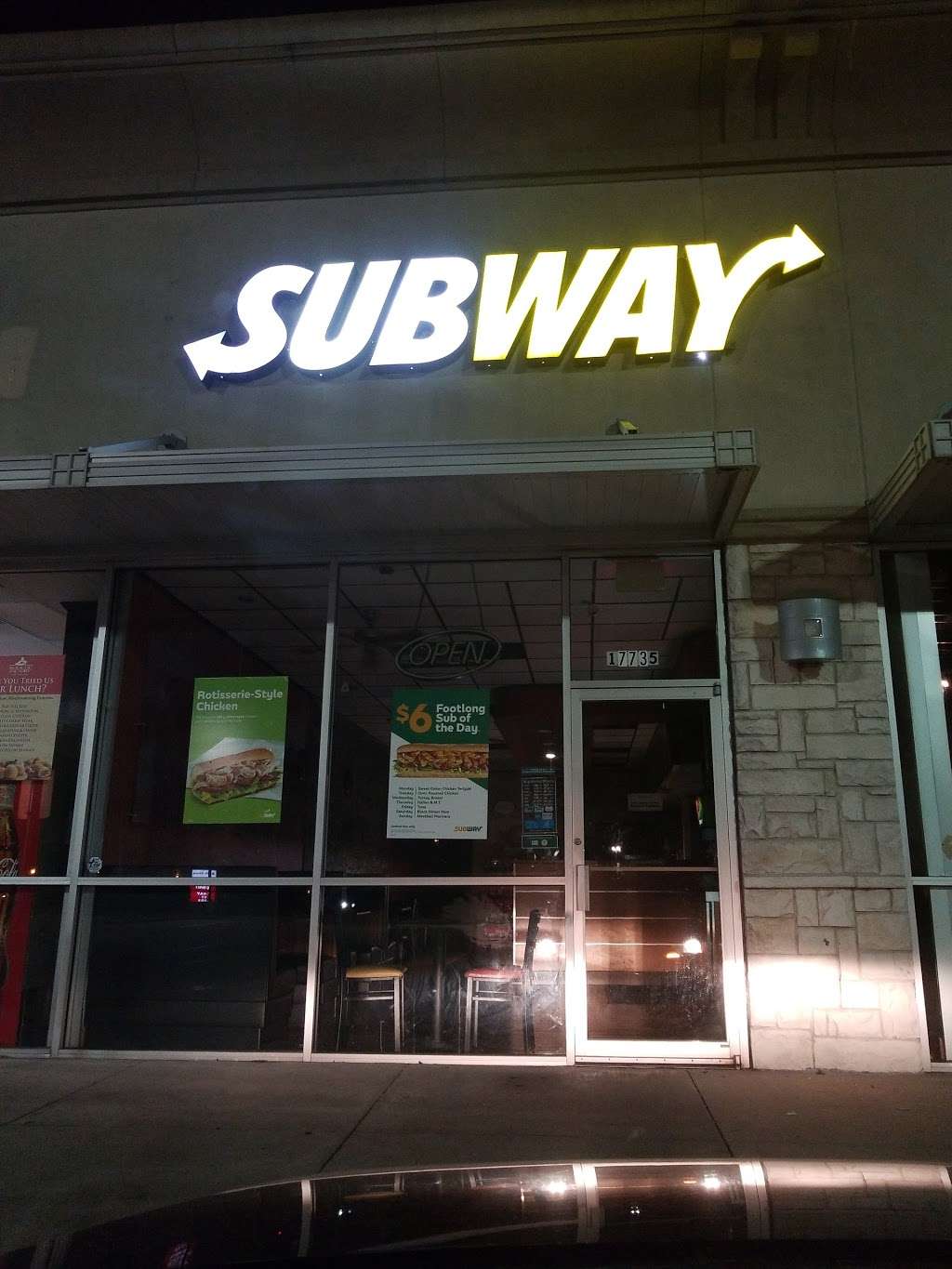 Subway Restaurants | Willowbrook Shopping Center 17735, TX-249, Houston, TX 77064 | Phone: (832) 237-2288