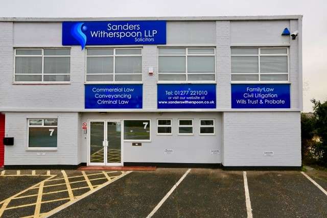 Sanders Witherspoon LLP | 7 Radford Cres, Billericay CM12 0DR, UK | Phone: 01277 221010