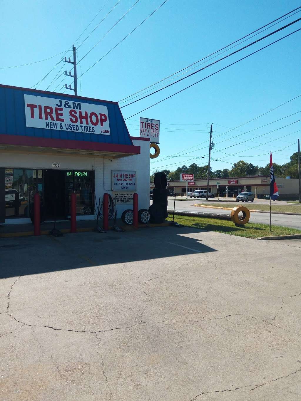 J & M Tire Shop & Audio | 7350 Fairbanks North Houston Rd, Houston, TX 77040, USA | Phone: (832) 788-4450