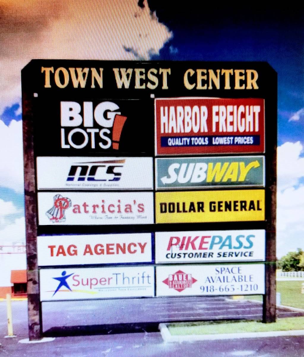 Town West Tag Agency | 5610 W Skelly Dr # B, Tulsa, OK 74107 | Phone: (918) 960-2661