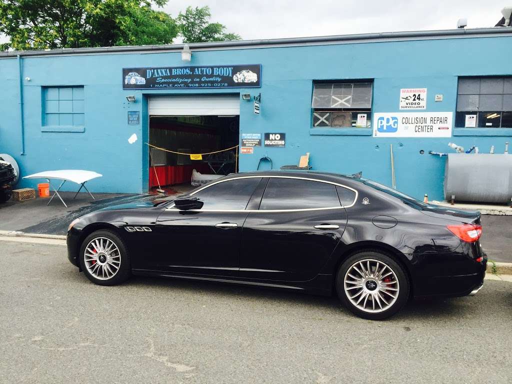 DAnna Brothers Auto Body | 1 Maple Ave, Linden, NJ 07036, USA | Phone: (908) 925-0278