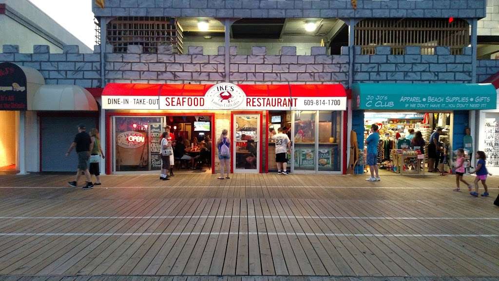 Ikes Famous Crabcakes | 1344 Boardwalk, Ocean City, NJ 08226, USA | Phone: (609) 814-1700