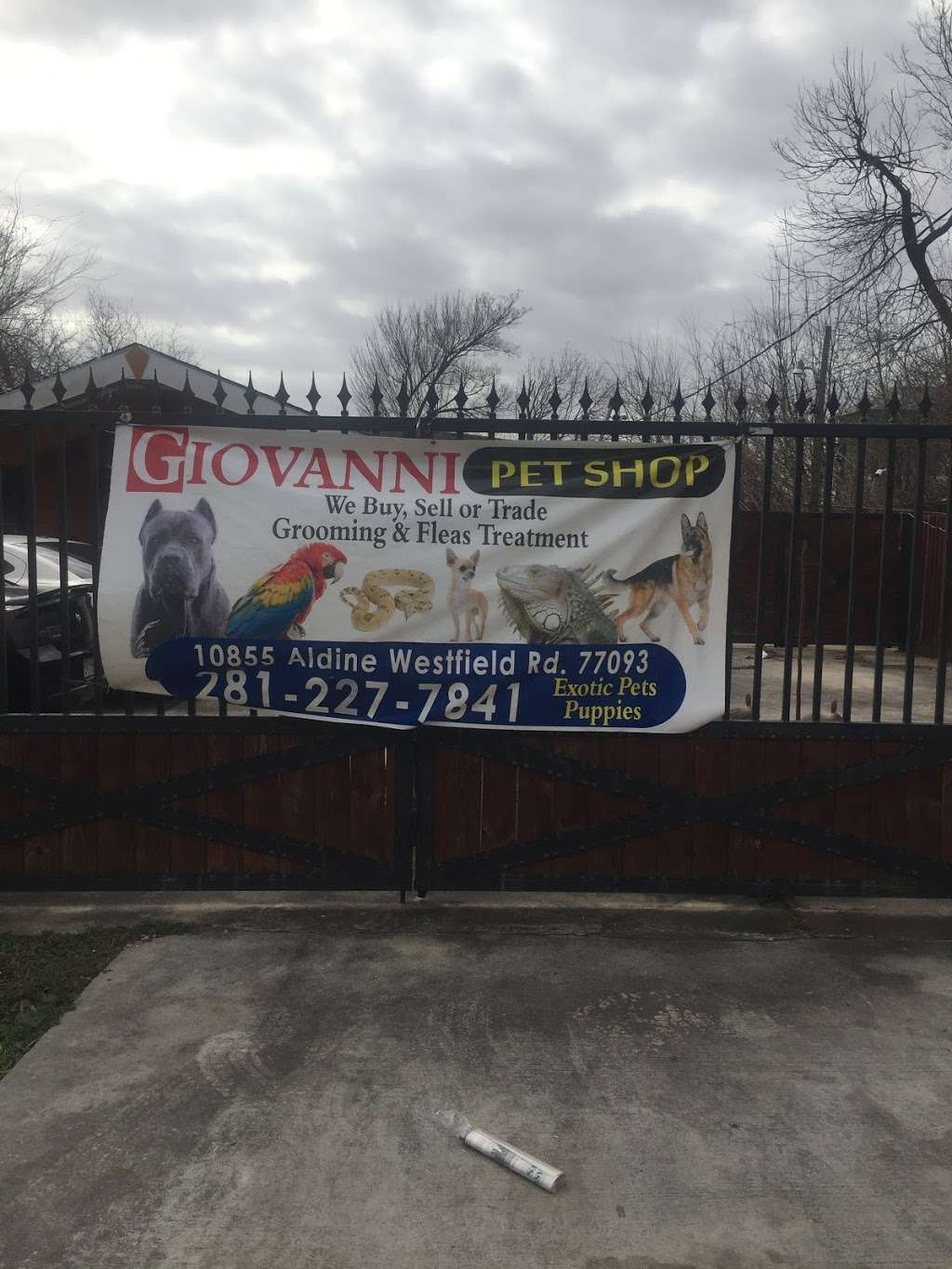 Geovannis Pet Shop | 10855 Aldine Westfield Rd, Houston, TX 77093, USA | Phone: (281) 227-7841