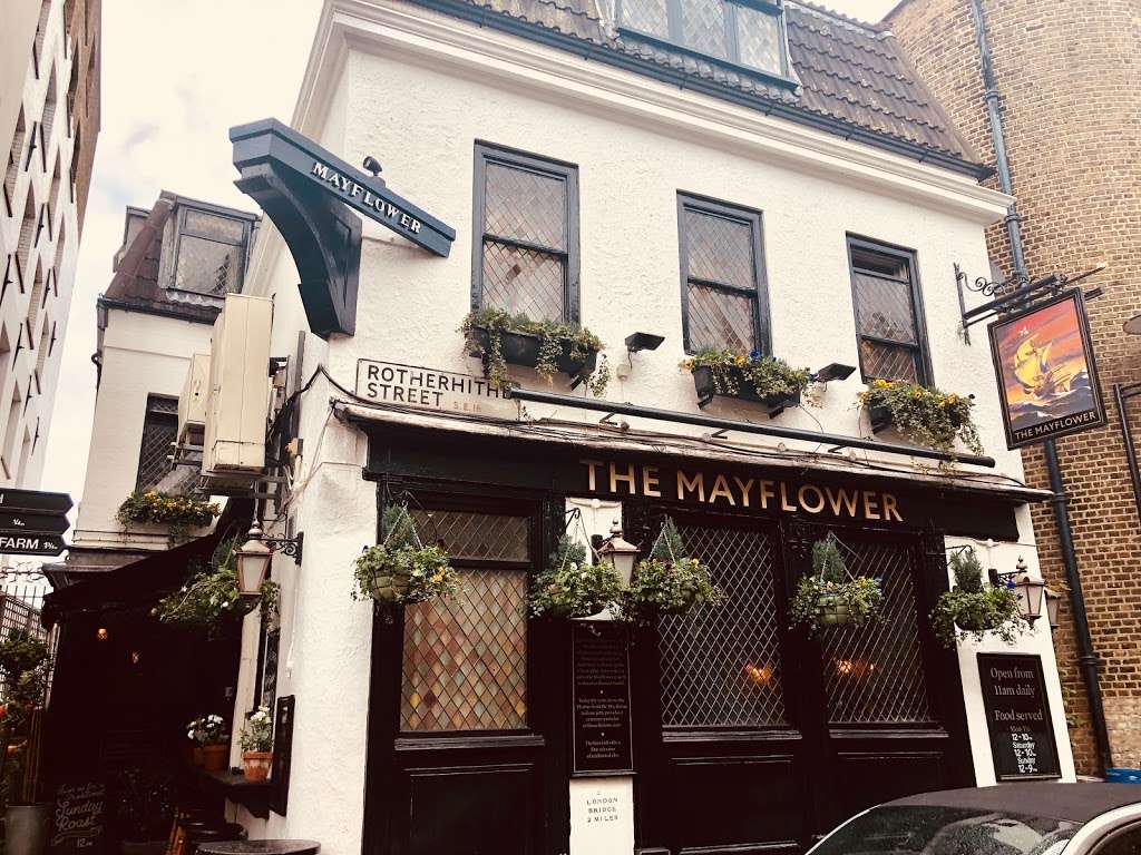 The Mayflower Pub | 117 Rotherhithe St, London SE16 4NF, UK | Phone: 020 7237 4088