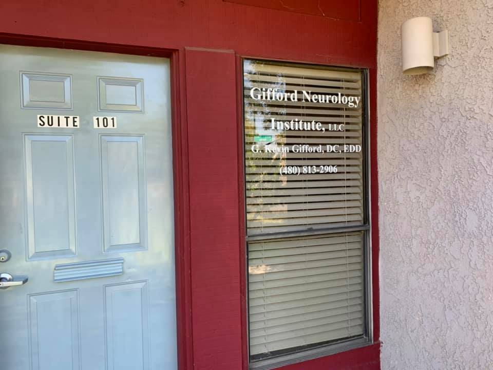 Gifford Neurology Institiute G.Kevin Gifford DC EdD | 65 E 1st Ave #101, Mesa, AZ 85210, USA | Phone: (480) 813-2906