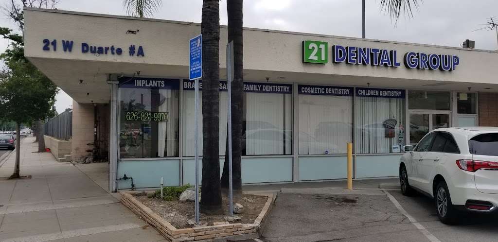 21 Dental Group | 21 W Duarte Rd, Arcadia, CA 91007 | Phone: (626) 821-9970