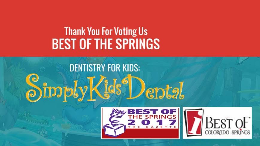 Simply Kids Dental | 1910 Vindicator Dr #103, Colorado Springs, CO 80919, USA | Phone: (719) 598-5437