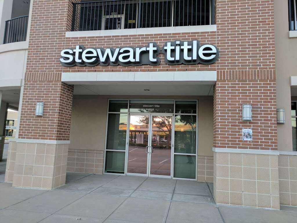 Stewart Title Company | 25250 Northwest Fwy #100, Cypress, TX 77429, USA | Phone: (281) 304-0487