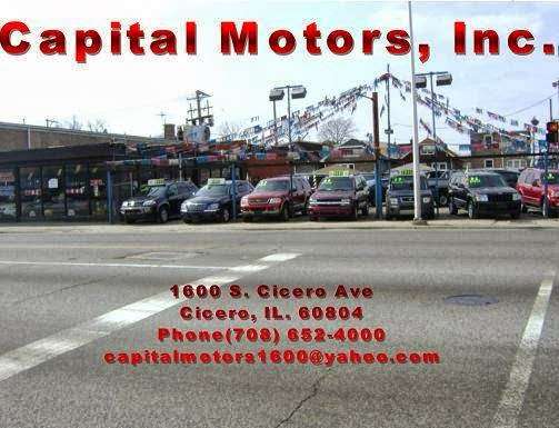 Capitol Motors Inc | 1600 S Cicero Ave, Cicero, IL 60804 | Phone: (708) 652-4000